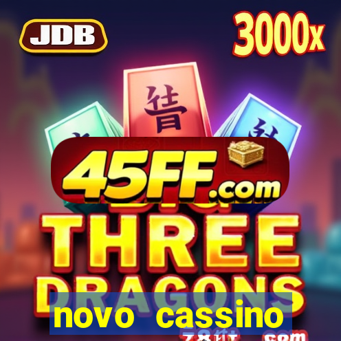 novo cassino pagando no cadastro